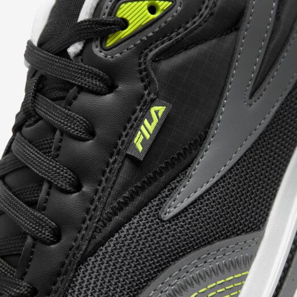 Fila Renno Bold Low Mens Casual Athletic Shoe Black Green 1RM01972-051 NEW Sz 14 - Picture 8 of 9